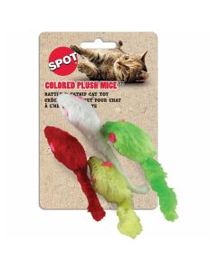 Spot Fur Mice Assorted Colors 4 Pack