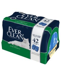 Ever Clean Extra Strength Unscented Clumping Clay Cat Litter 42 lbs.