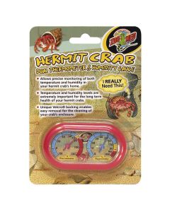 Zoo Med Hermit Crab Dual Thermometer & Humidity Gauge