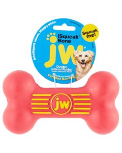 JW ISqueak Dog Bone Medium