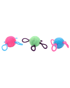 Coastal Turbo Wool Ball Cat Toy 4.75 in