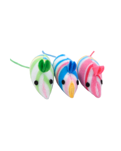 Coastal Turbo Printed Mice Cat Toy 6.25"