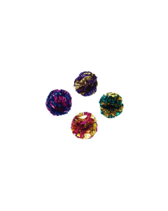 Coastal Turbo Krinkle Ball Cat Toy 1.5"